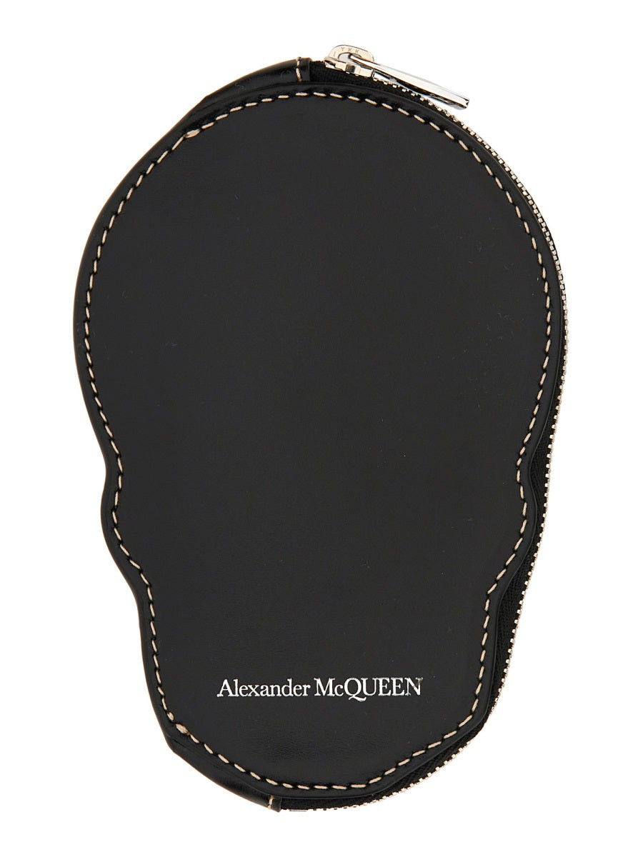Alexander McQueen wallets luxury designer piece front view