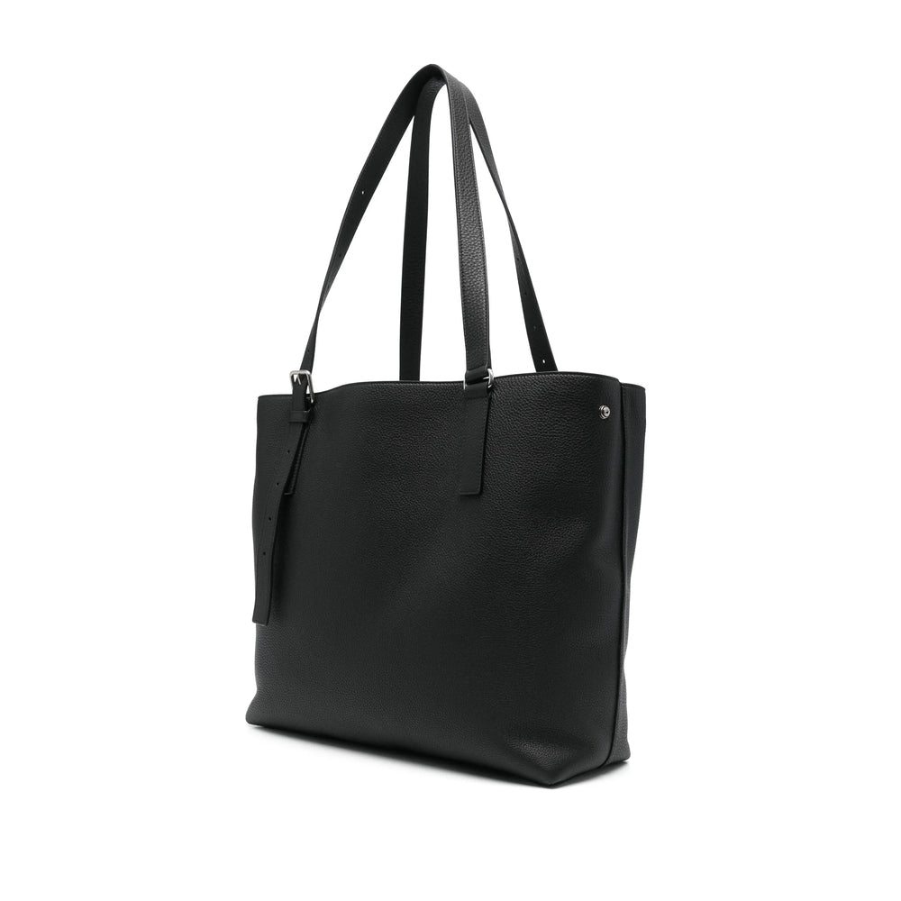 Balenciaga Bags- Balenciaga Black Shoulder Bags Men Luxury Designer Leather Handbag