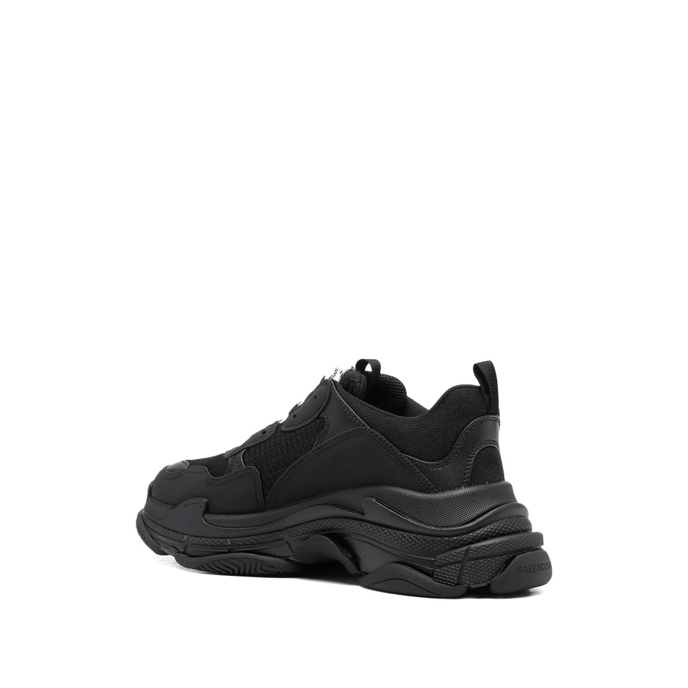 Balenciaga Shoes- Balenciaga Black Trainers - Low-Tops Men Luxury Lifestyle Designer Footwear
