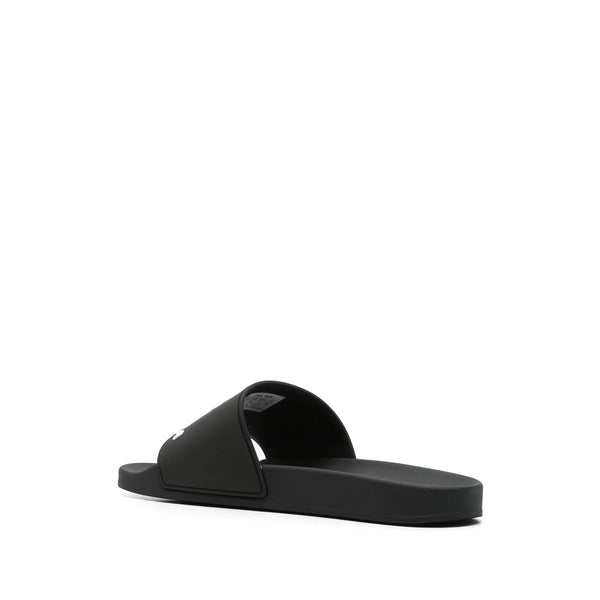 Balenciaga Shoes- Balenciaga Black Flip-Flops & Slides Men Luxury Lifestyle Designer Footwear