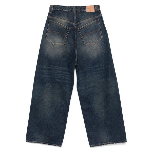 Balenciaga Jeans- Balenciaga Blue Denim - Wide-Leg Jeans Men Premium Designer Denim Jeans