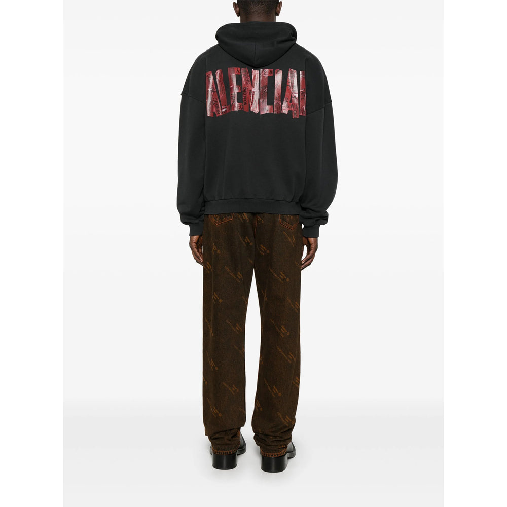 Balenciaga Hoodies- Balenciaga Black Sweaters & Knitwear - Hoodies Men Comfortable Luxury Streetwear Hoodie