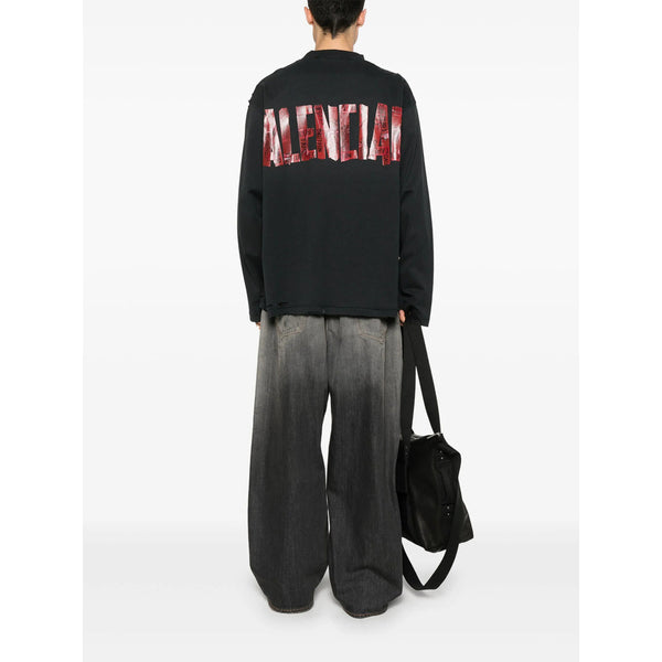 Balenciaga T-Shirts- Balenciaga Black T-Shirts & Vests - T-Shirts Men Casual Everyday Designer Tee