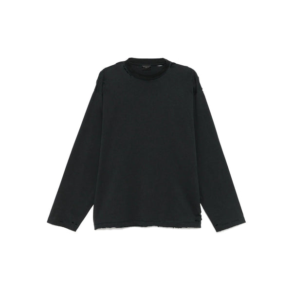 Balenciaga T-Shirts? Balenciaga Black T-Shirts & Vests - T-Shirts Men Casual Everyday Designer Tee