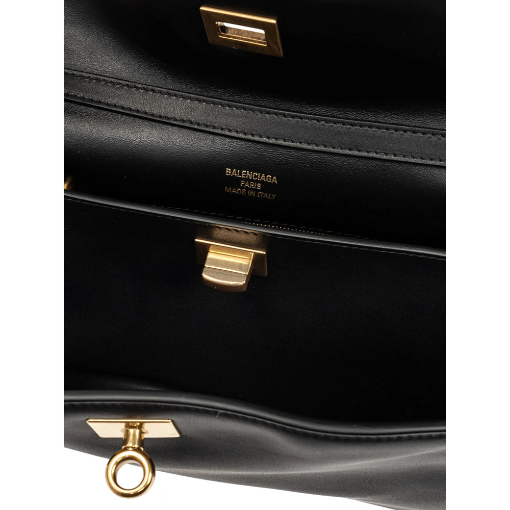 Balenciaga Bags- Balenciaga Black Tote Bags Women Luxury Designer Leather Handbag