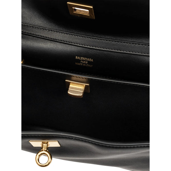 Balenciaga Bags- Balenciaga Black Tote Bags Women Luxury Designer Leather Handbag