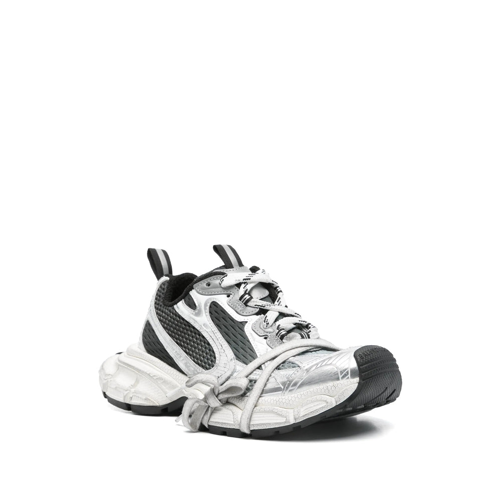 Balenciaga Shoes? Balenciaga Silver Trainers Women Comfortable Everyday Designer Shoes