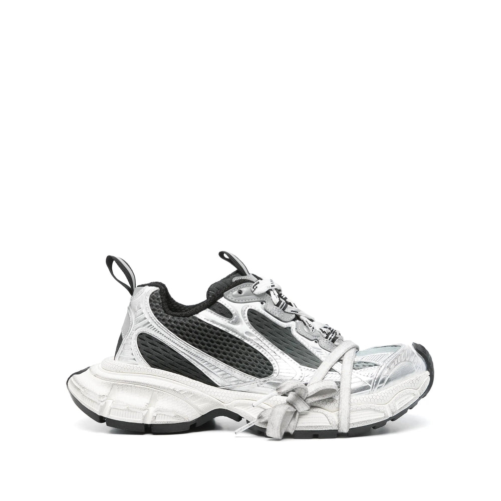 Balenciaga Shoes? Balenciaga Silver Trainers Women Comfortable Everyday Designer Shoes