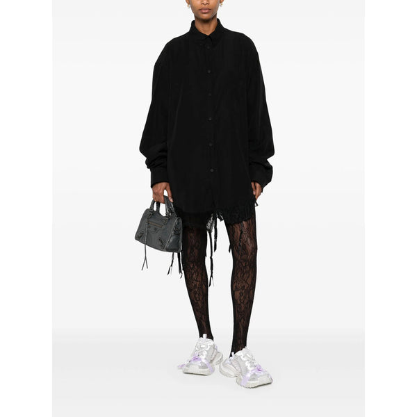 Balenciaga Tops- Balenciaga Black Tops - Shirts Women Elegant Everyday Designer Top