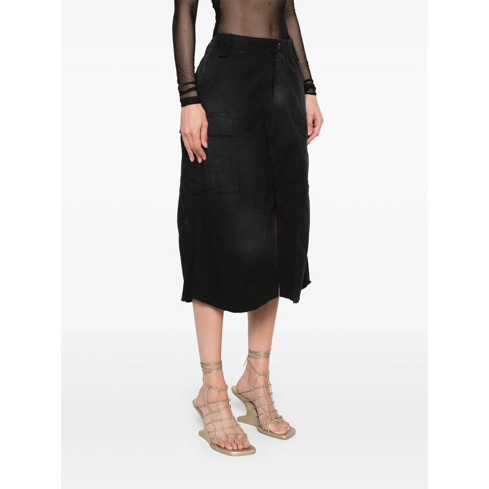 Balenciaga Skirts? Balenciaga Black Skirts - Straight Skirts Women Chic Everyday Designer Skirt