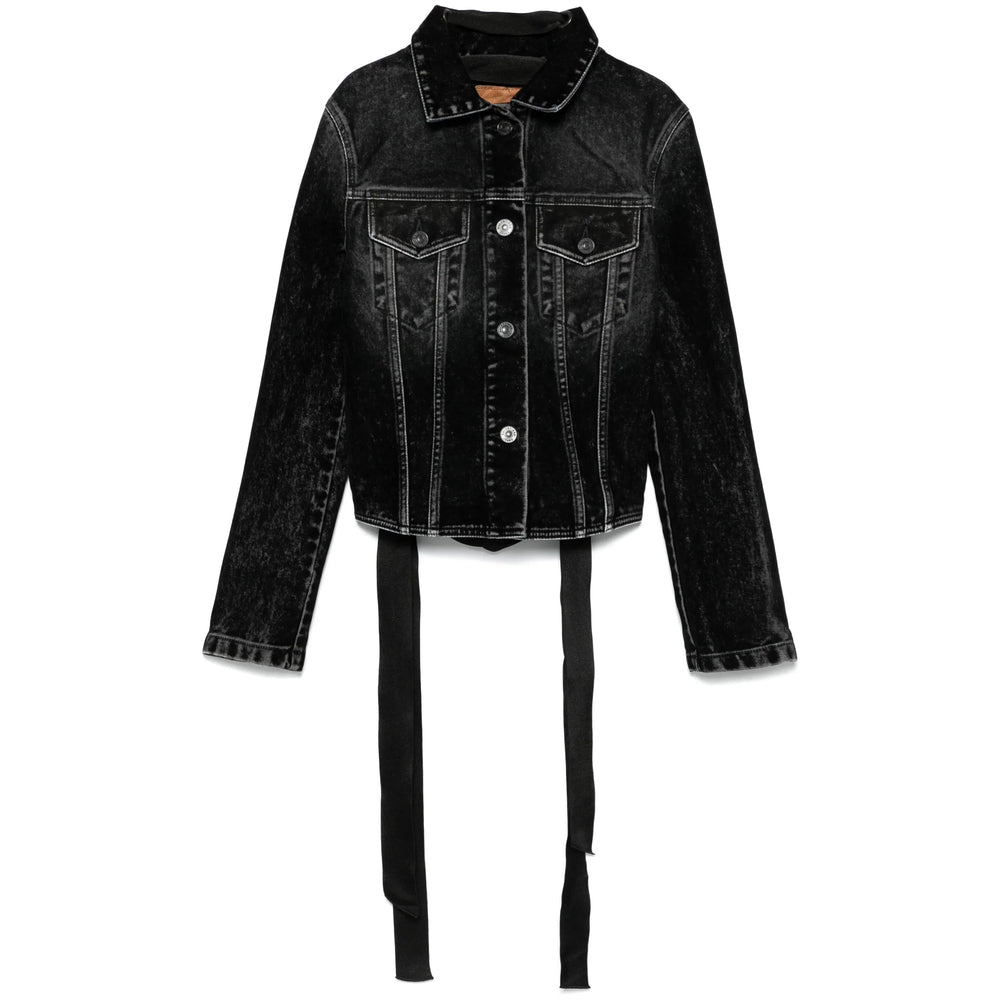 Balenciaga Jackets? Balenciaga Black Jackets - Denim Jackets Women Luxury Designer Outerwear Jacket