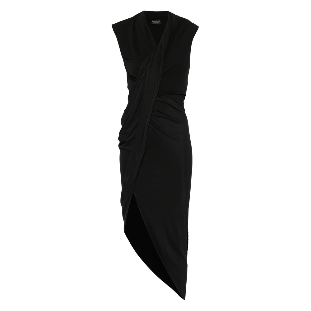 Balenciaga Dresses? Balenciaga Black Dresses - Cocktail & Party Dresses Women Elegant Designer Evening Dress