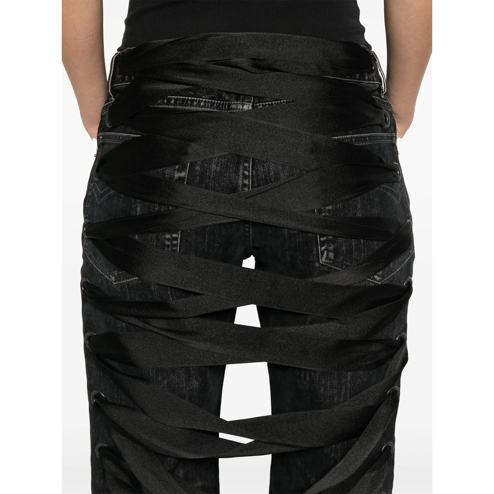 Balenciaga pants side profile designer luxury fashion
