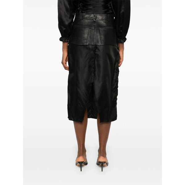 Balenciaga Skirts- Balenciaga Black Skirts - Straight Skirts Women Elegant Designer Casual Skirt