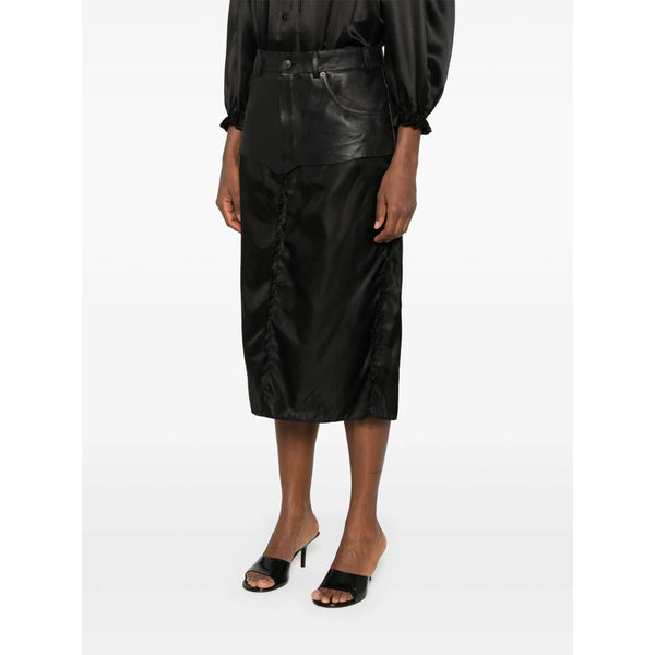 Balenciaga Skirts- Balenciaga Black Skirts - Straight Skirts Women Elegant Designer Casual Skirt