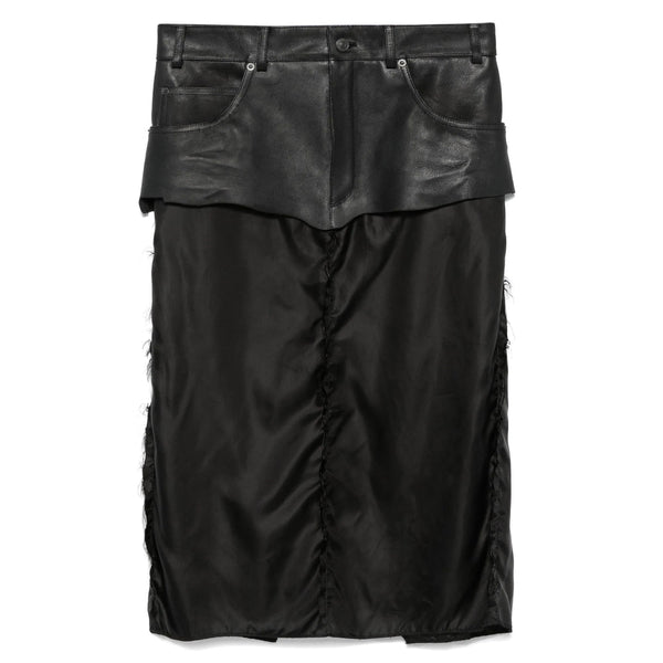 Balenciaga Skirts? Balenciaga Black Skirts - Straight Skirts Women Chic Everyday Designer Skirt
