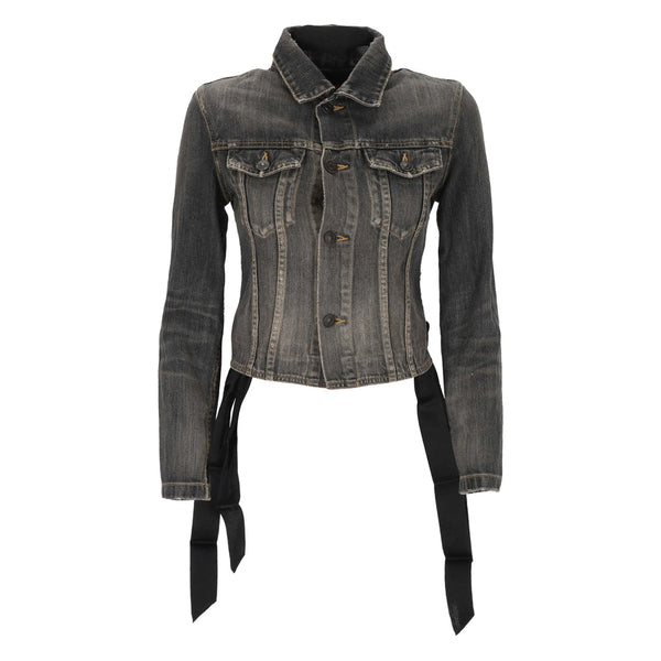 Balenciaga Jackets- Balenciaga Grey Jackets - Denim Jackets Women Premium Casual Designer Jacket