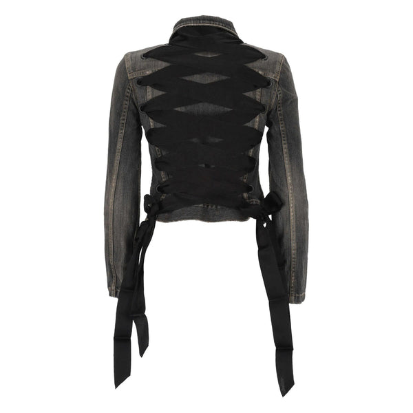 Balenciaga Jackets- Balenciaga Grey Jackets - Denim Jackets Women Premium Casual Designer Jacket
