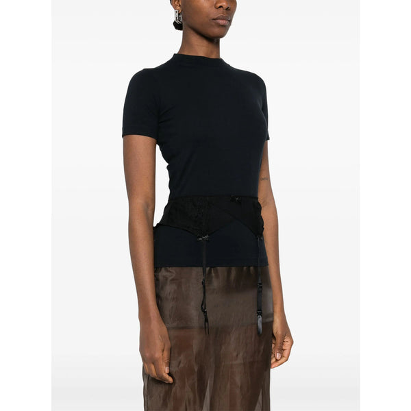 Balenciaga T-Shirts? Balenciaga Blue Tops - T-Shirts & Jerseys Women Casual Everyday Designer Tee