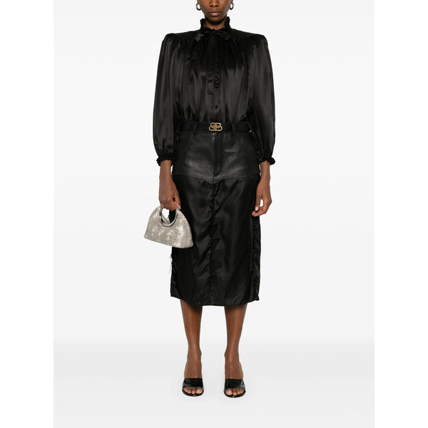 Balenciaga Tops? Balenciaga Black Tops - Shirts Women Premium Designer Casual Top