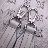 Top view of classic refined women's handbag – women's luxury handbag