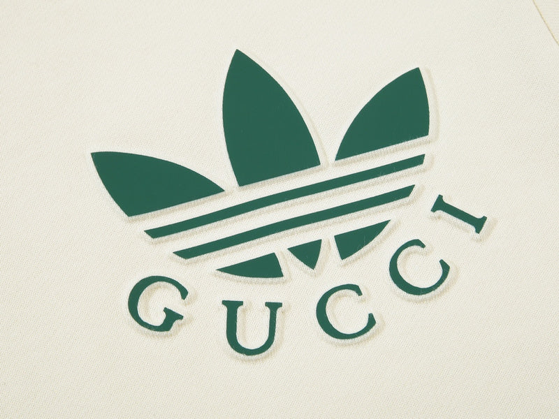Full styled look of Gucci luxury clothing with streetwear-inspired cut