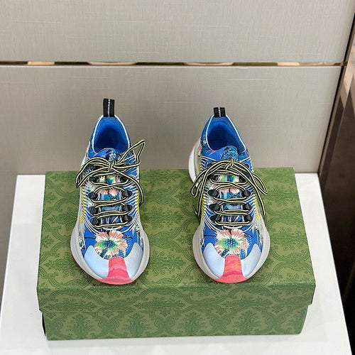 Gucci soft grey luxury sneakers view 11 premium leather build