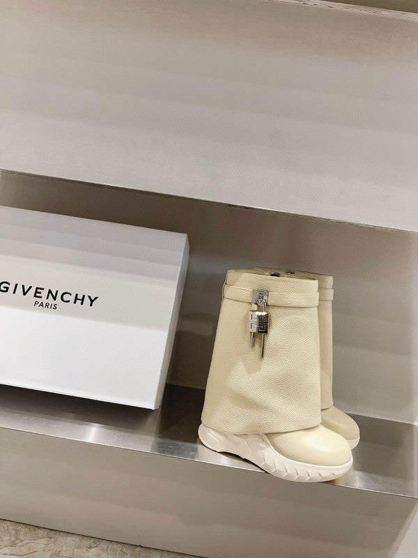 Givenchy shoes Style 164 - front view, iconic logo design