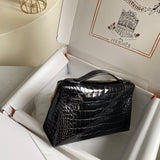 Close-up detail of sophisticated bag design