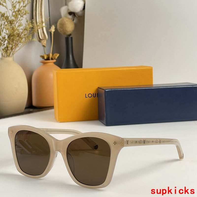 Angled view of Louis Vuitton unisex sunglasses