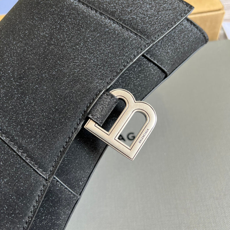 Back view of sleek modern women's handbag – women's luxury handbag
