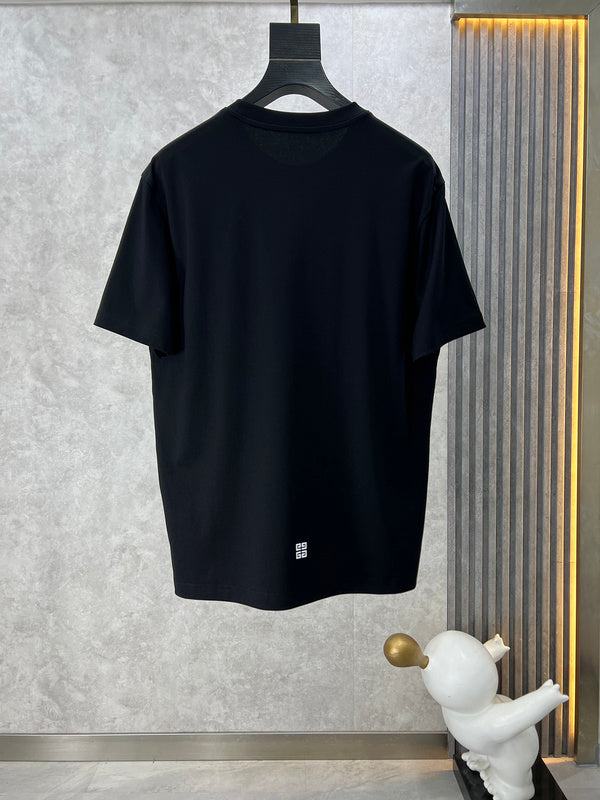 Side profile of Givenchy luxury clothing with everyday silhouette
