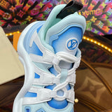 Louis Vuitton shoes Style 401 - angled studio shot
