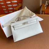 Poised bag shown from front angle