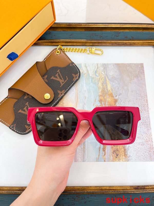 Side view of Louis Vuitton unisex sunglasses