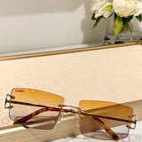 Lifestyle view of Cartier unisex sunglasses