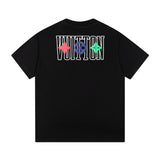 Full styled look of Louis Vuitton cotton t-shirt with everyday silhouette