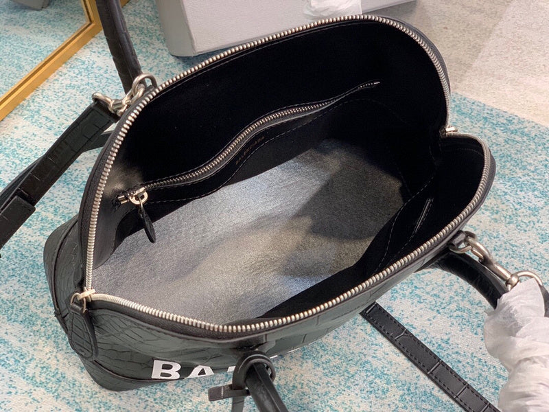 Understated Premium PU Leather Handbag - Smooth Faux-Leather Exterior | Women's Statement Accessory #666 - texture close-up (image 9) of designer-inspired handbag
