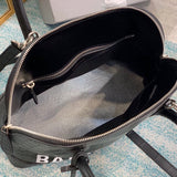 Understated Premium PU Leather Handbag - Smooth Faux-Leather Exterior | Women's Statement Accessory #666 - texture close-up (image 9) of designer-inspired handbag