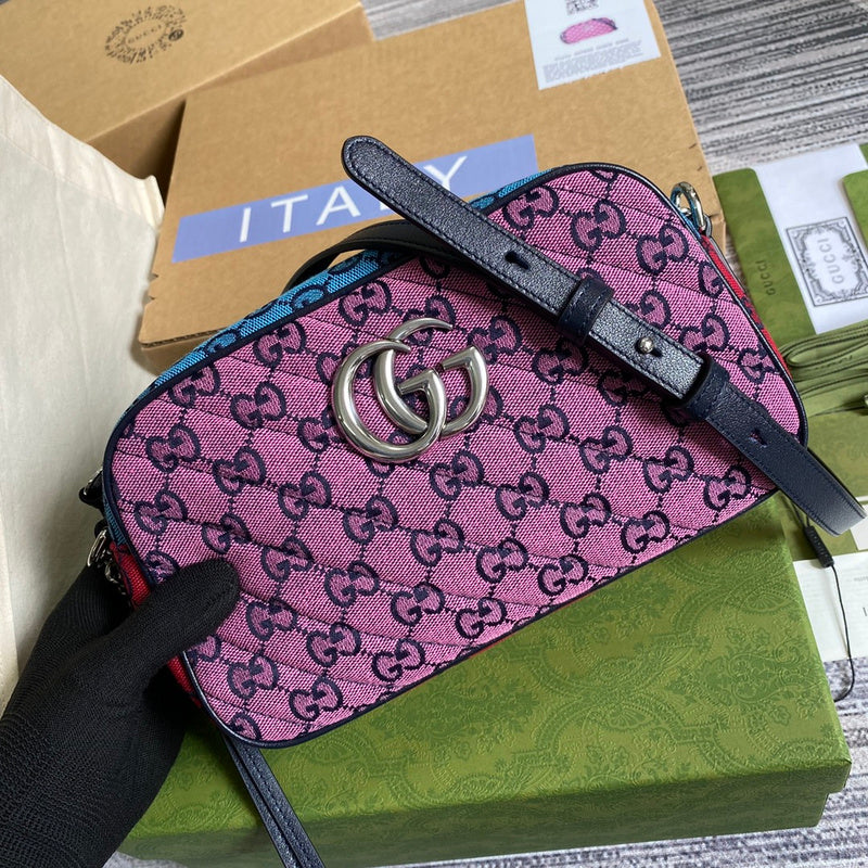 Back view of everyday-luxe signature women's handbag – women's statement bag