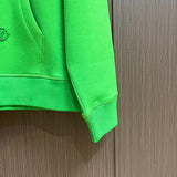 Side profile of Louis Vuitton luxury clothing with logo-detail design