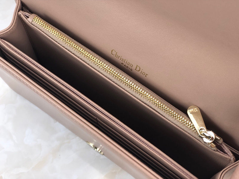 Back view of signature structured women's handbag – women's everyday handbag