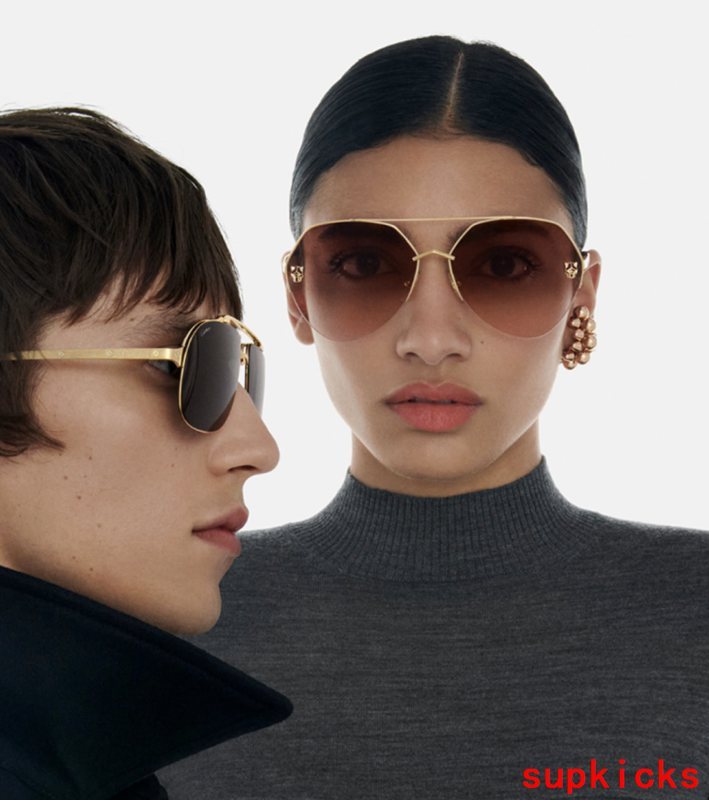 Side view of Cartier unisex sunglasses