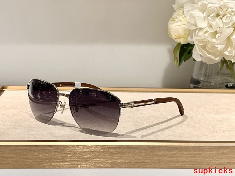 Lifestyle view of Cartier unisex sunglasses
