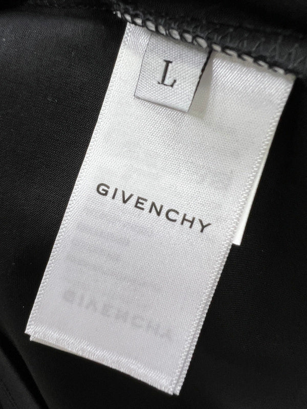 Side profile of Givenchy luxury clothing with streetwear-inspired cut