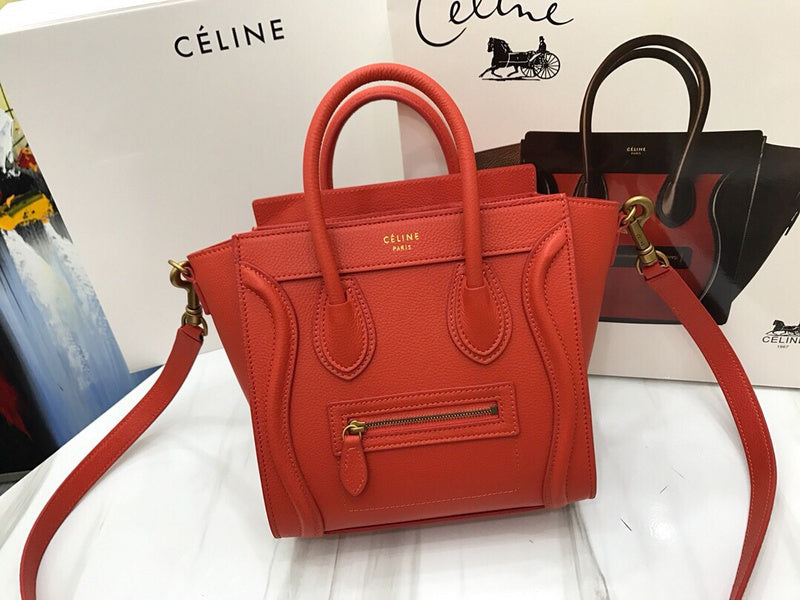 Front view of classic chic women's handbag – women's statement bag
