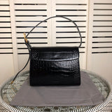 Front view of modern refined women's handbag – women's luxury handbag
