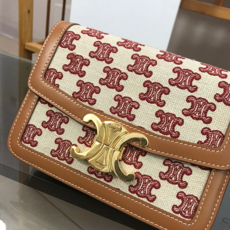 Styled lifestyle shot of classic structured women's handbag – women's designer-style accessory