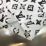Full styled look of Louis Vuitton cotton t-shirt with tailored silhouette