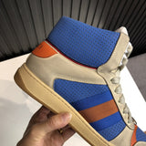 Gucci muted earth tones luxury sneakers view 9 cushioned comfort fit